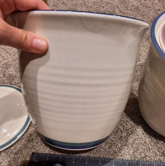Pfaltzgraff Northwinds large canister(s) with lids - Picture 2 of 5